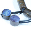 Boulder Opal Beads on the Adjustable Draw String