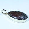 Australian Koroit Opal Matrix Gold Pendant (22mm x 17mm) Code - AA187