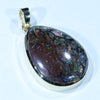 Australian Koroit Opal Matrix Gold Pendant (22mm x 17mm) Code - AA187