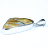 Queensland Boulder Opal Silver Pendant with Silver Chain (24mm x 12mm) Code - FF500