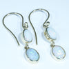 Easy Wear Gold Opal Drop Earring Design