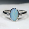 Gentle Blue and Green Opal Colours