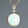 Opal and Diamond Gold Pendant Code -GPA146 QLD