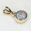 October Birthstone Opal Pendant