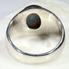 Natural Boulder Opal Matrix Mens Silver Ring -Size 12.5 Code-SM76