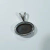 Natural Australian Boulder Opal Silver Pendant with Silver Chain