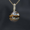 Australian Opal Gold Pendant