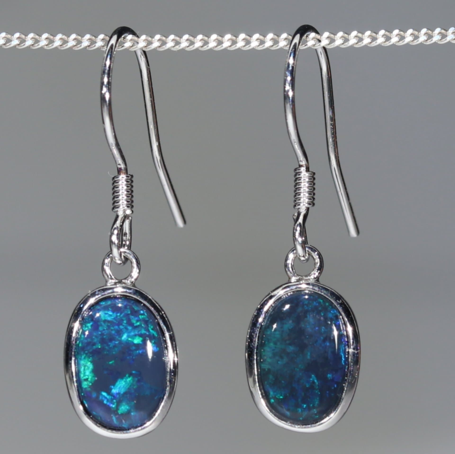 Small Boulder Opal Drop Earrings – Silverado Saratoga