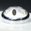 Natural Boulder Opal Mens Silver Ring -Size 9.5 Code-SM95