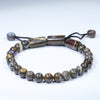 Natural Australian Boulder Opal Adjustable Bracelet 