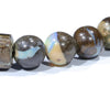 Each Opal Bead has its Own Colours and Pattern