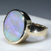 10k Gold- Solid Boulder Opal