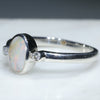 Easy Wear Silver Opal Ring Design