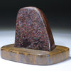 Solid Sandstone Matrix Opal - Solid Ironstone Base 