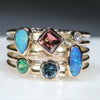 A Wonder Combination of Opal and Gemstones