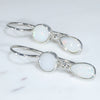 Sterling Silver - 4 Solid White Opals
