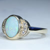 Easy Wear Gold Opal Ring Design