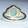 Solid Opal Ring rear View