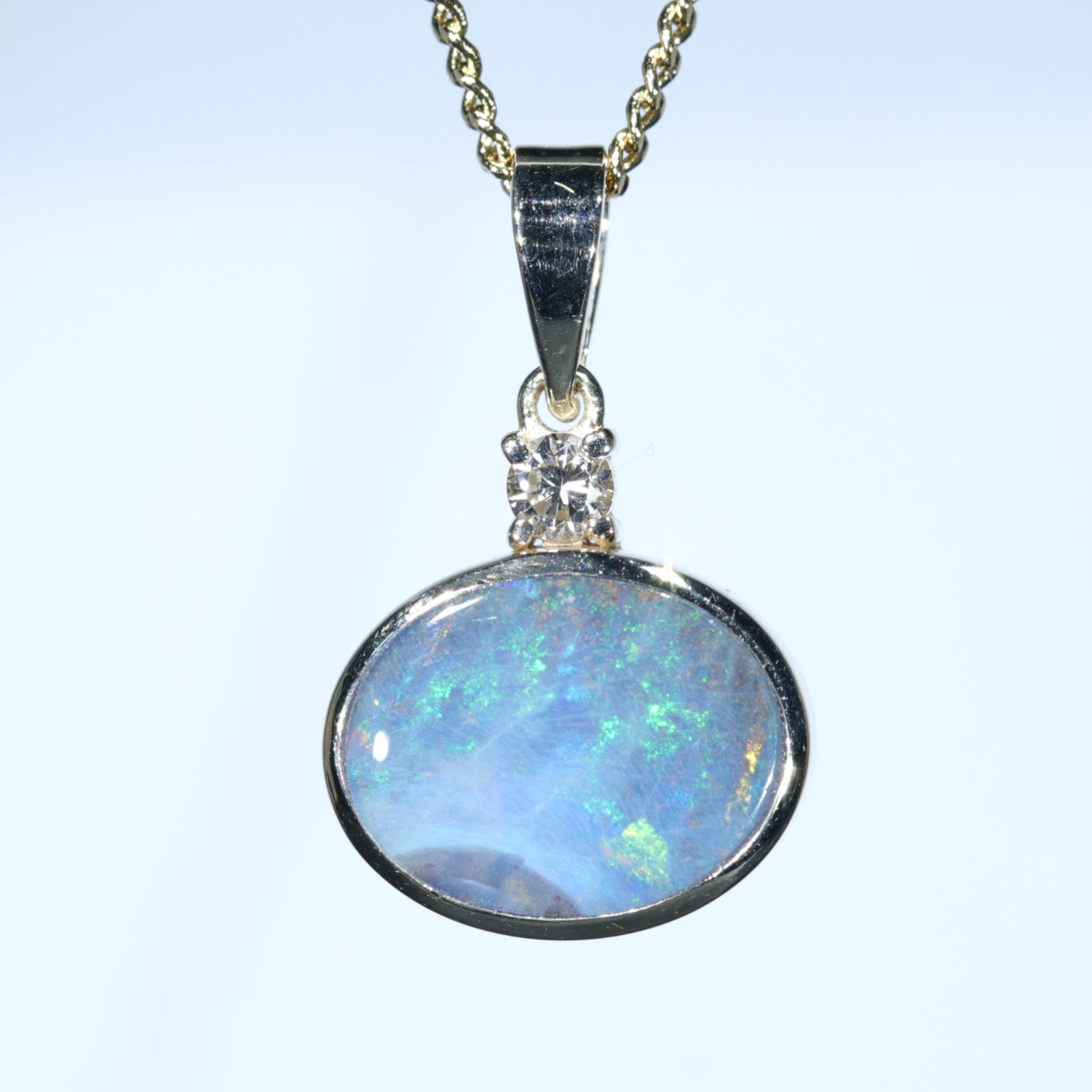 1pc 925 sterling silver Jewelry op26 color 8.6*14.1mm Butterfly Opal  Pendant Necklace Blue Synthetic Opal Butterfly necklace