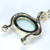 Solid Opal Pendant Rear View