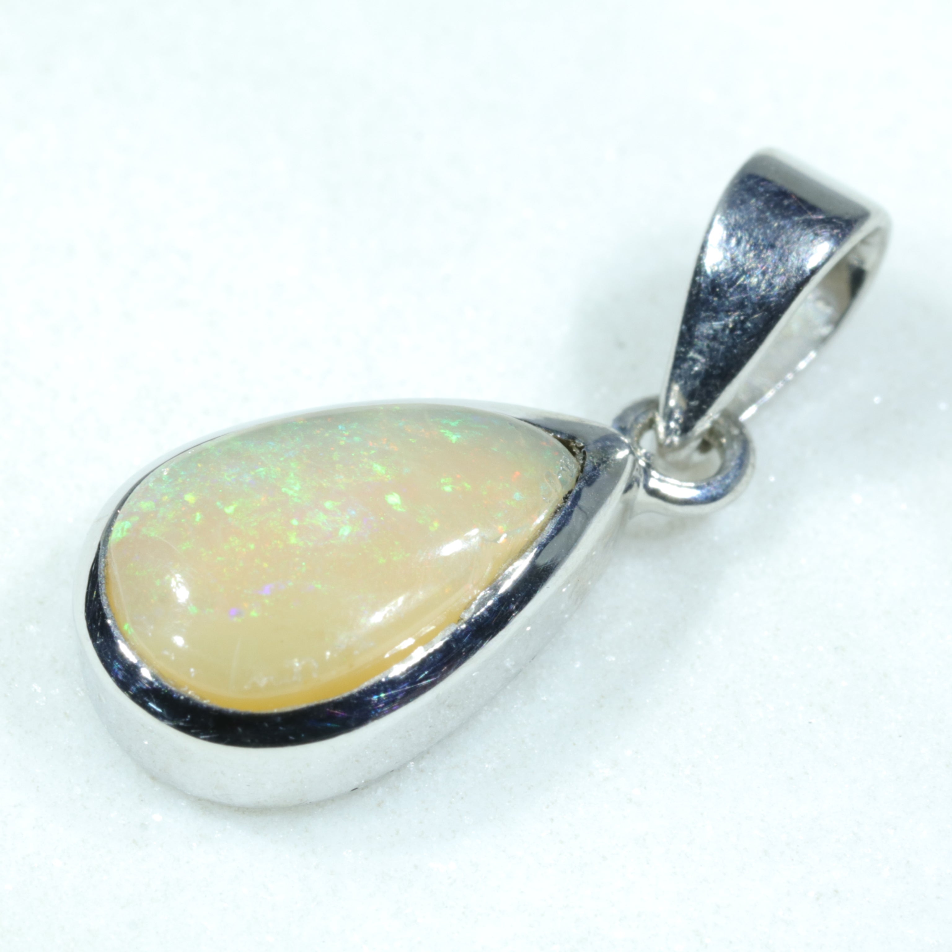 Lake Havasu California Opal Inlay Sterling Silver Pendant (Lab hotsell Opal) Pendant / Necklace