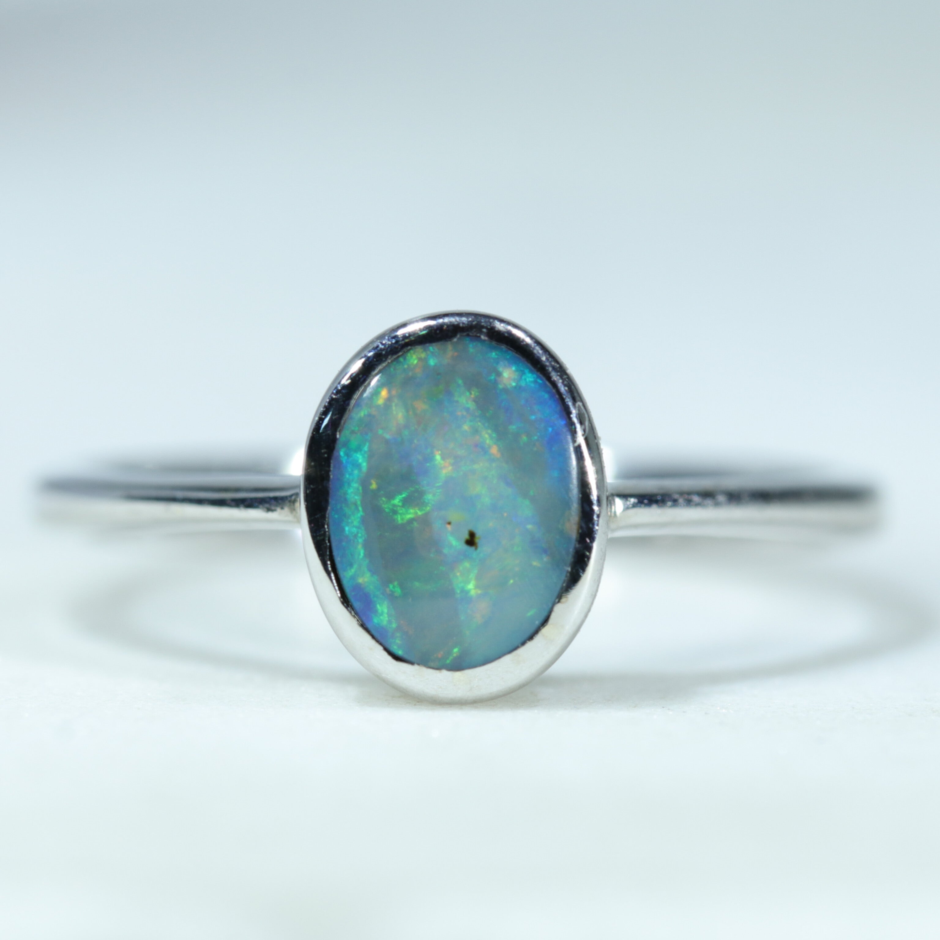 Authentic hot sale opal ring