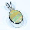 Easy Wear Silver Opal Pendant Design